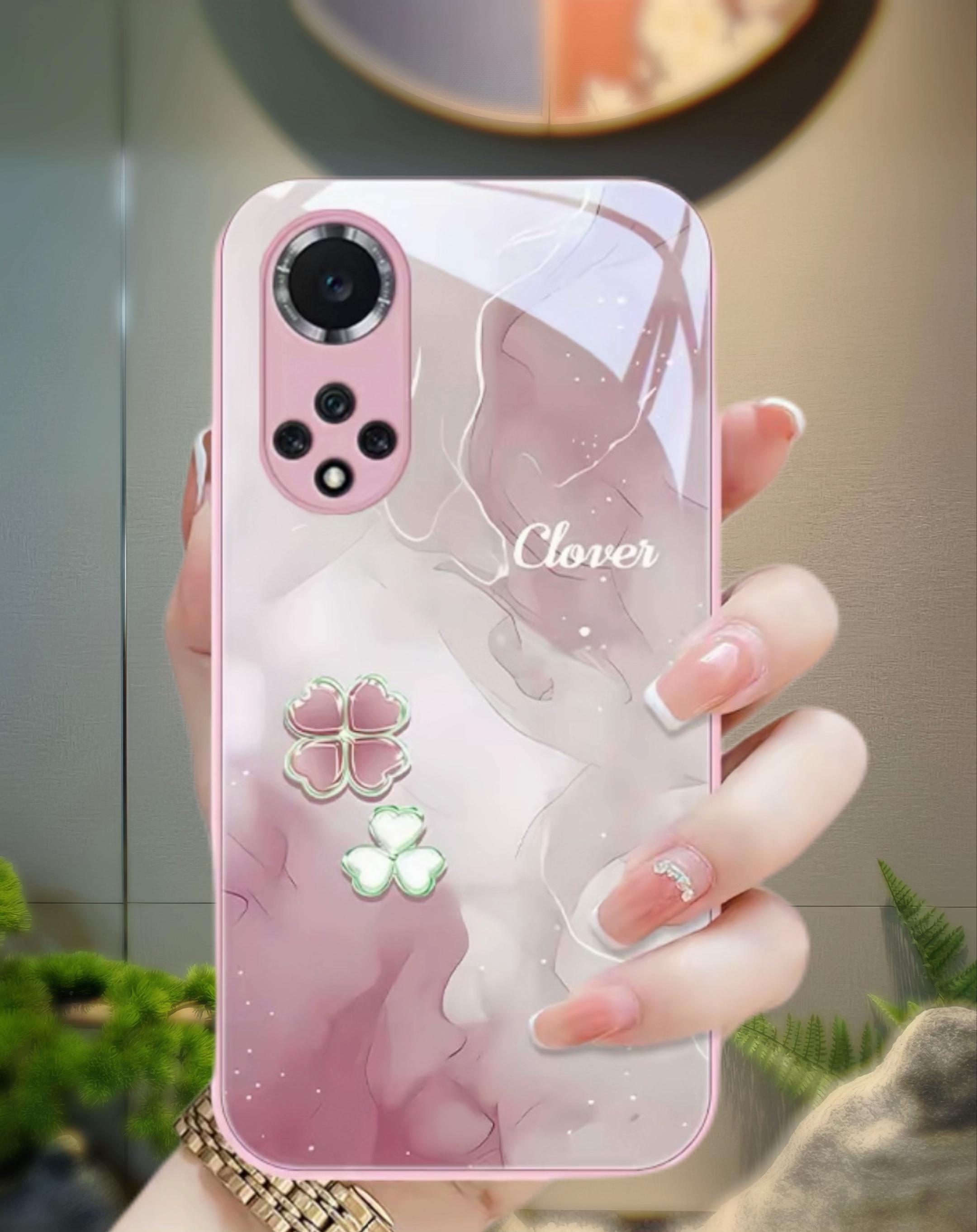四叶爱心适用华为nova9pro手机壳Hinova9玻璃壳nova9se女款爆款,时尚简约,手感舒适,时尚简约#图文 #爱了爱了 #强烈推荐 #网红手机壳 #必备好物