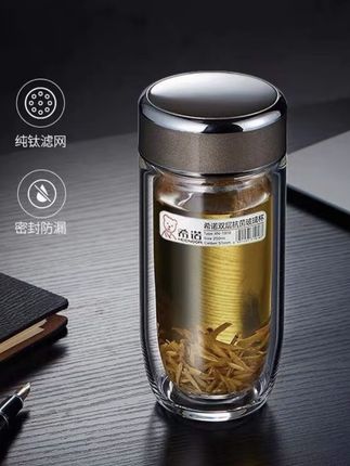 #茶水分离杯 #玻璃杯 #杯子控 #高档大气上档次 #召唤茶友