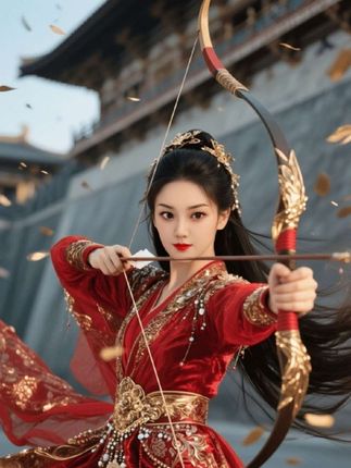 眉目艳皎月, 一笑倾城欢🐉#清冷古风写真 #作品分享 #古装造型 #古风 #特效素材