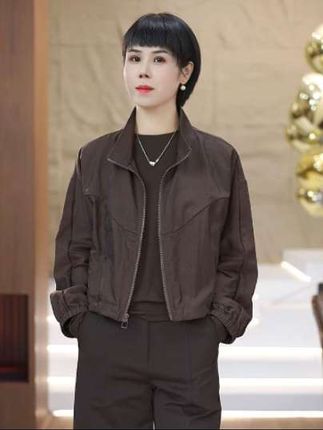 #品质女装#时尚女装#短款外套#休闲短款外套