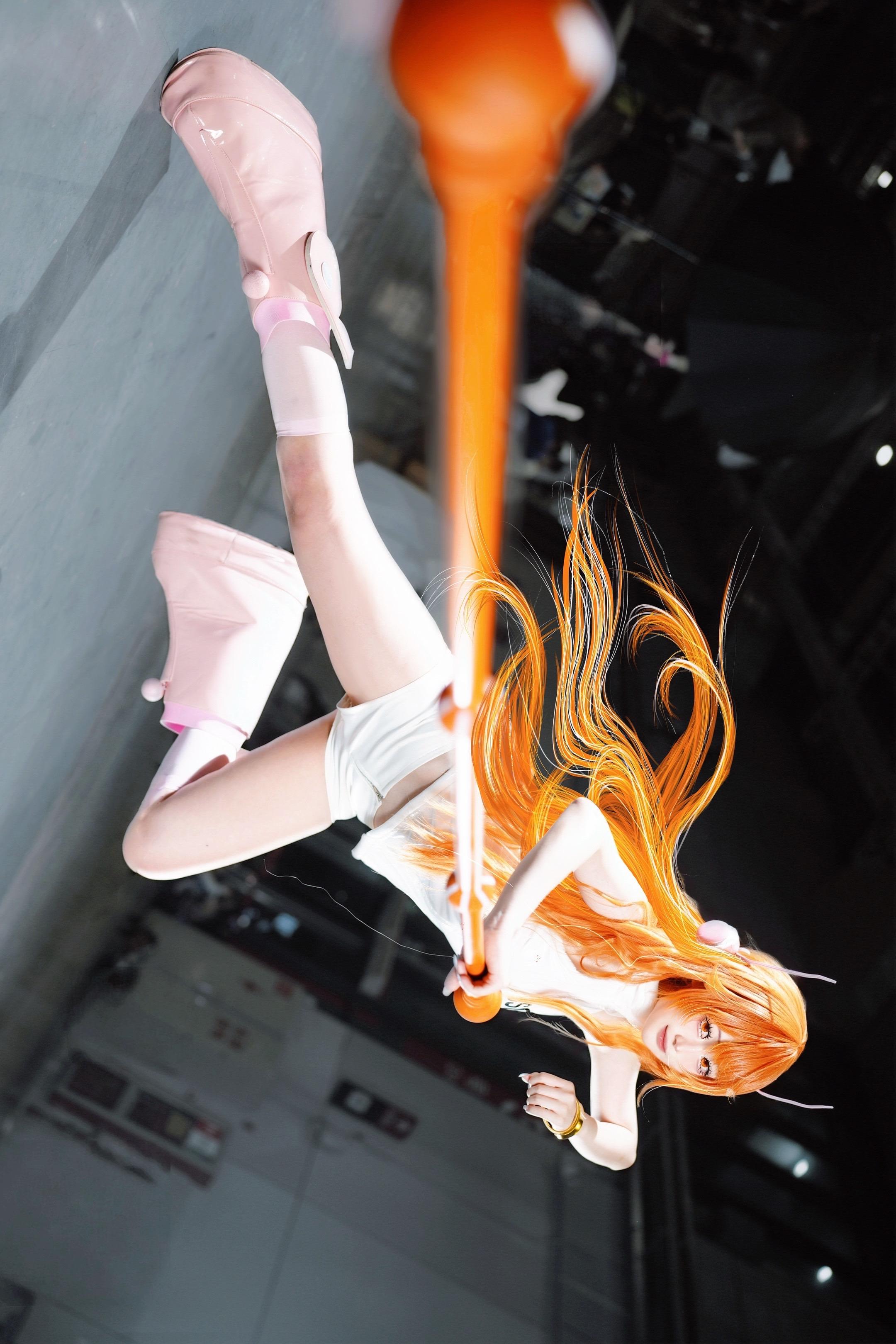 如果逆来顺受才是可爱 我才不要。和我的天候棒说去吧 #娜美cos #娜美 #海贼王