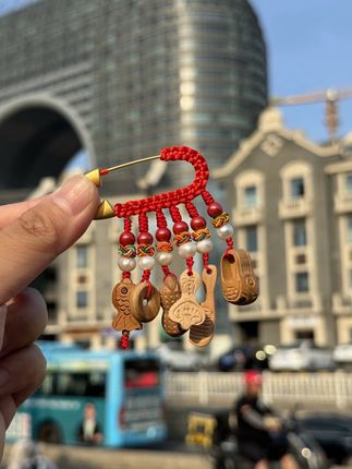 #桃木别针 #挂件 #泰山桃木 #母婴好物 #随身