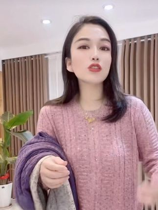 【星空幻彩】秋季新款宽松长袖气质时尚圆领麻花套头针织衫打底上衣#上衣穿搭 #质量杠杠滴