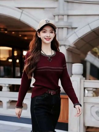 #减龄显瘦穿搭 #秋季穿搭 #设计感穿搭 #洋气百搭 #针织衫