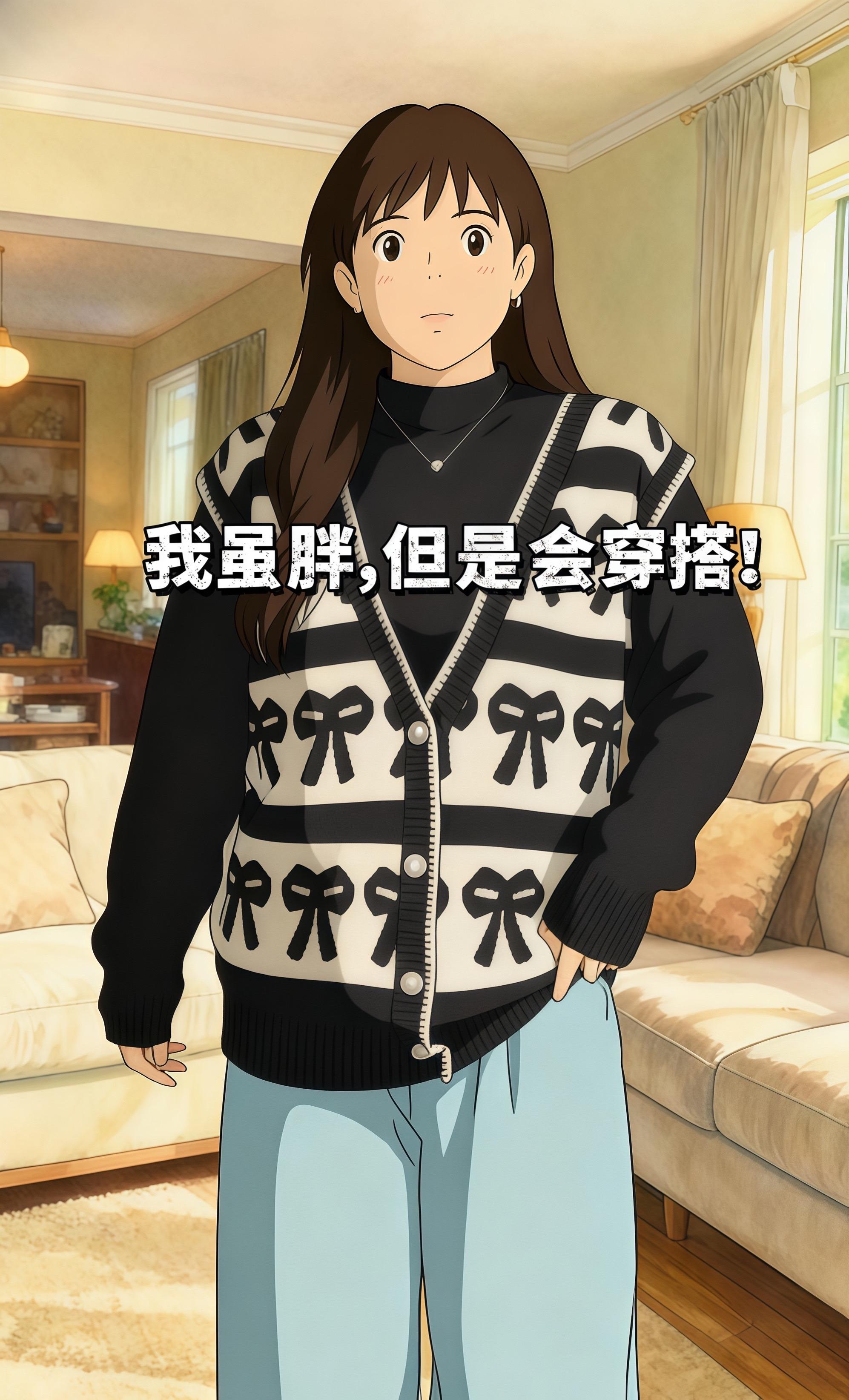 #不挑年龄不挑身材 #遮肉显瘦穿搭 #大码女装120斤到220斤 #假两件 #毛衣控 @抖加🔥上热门🔥dou+🔥热点宝 @抖加上热门