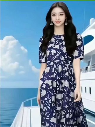 #夏季穿搭 #谁穿谁漂亮 #连衣裙 #洋气减龄 #穿出自信穿出美丽
