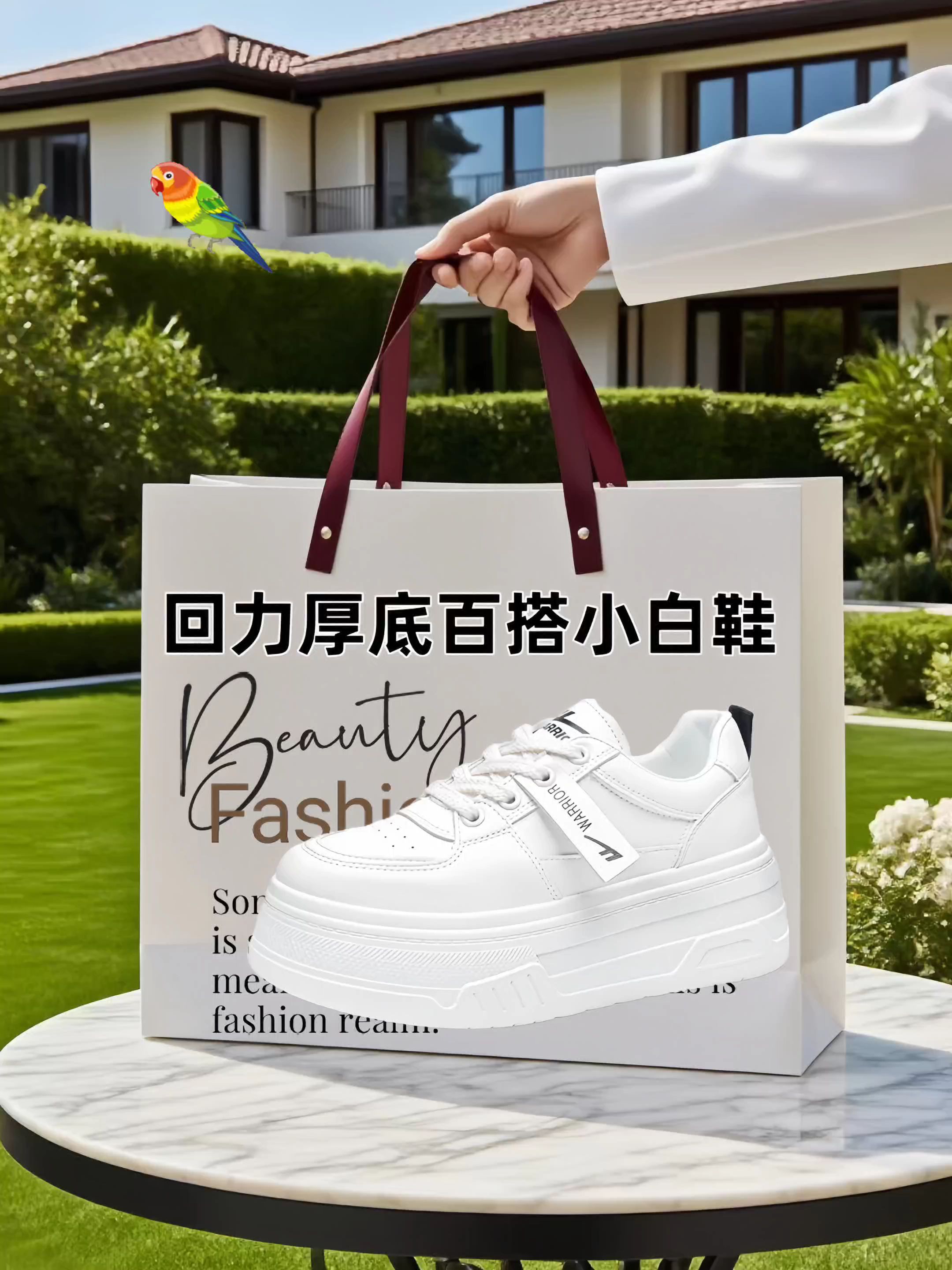 姐妹们快看!回力这款厚底小白鞋真心很出彩~厚底的设计很有心思,能巧妙地让腿部线条显得格外修长,不同身高的女生都能轻松驾驭,穿上后瞬间拥有让人羡慕的修长美腿~它的材质柔软度很出色,上脚的舒适感直接拉满,哪怕逛上一整天的街,双脚也不会有丝毫不适。 不管是搭配帅气的牛仔裤,还是搭配甜美的小裙子,都能呈现出别样的时尚感,轻轻松松就能穿出充满青春活力的风格。每次穿上它,仿佛置身于洒满阳光的林荫小道,整个人的心情都变得格外明朗愉悦。 无论是日常通勤去上班,还是和朋友们相约出门游玩,它都能完美适配各种场景,绝对是你穿搭衣橱里不可或缺的宝藏单品,放心入手都不会出错~#女鞋推荐#板鞋#潮鞋推荐好看不贵#哎呦喂你鞋真好看#宝藏鞋子