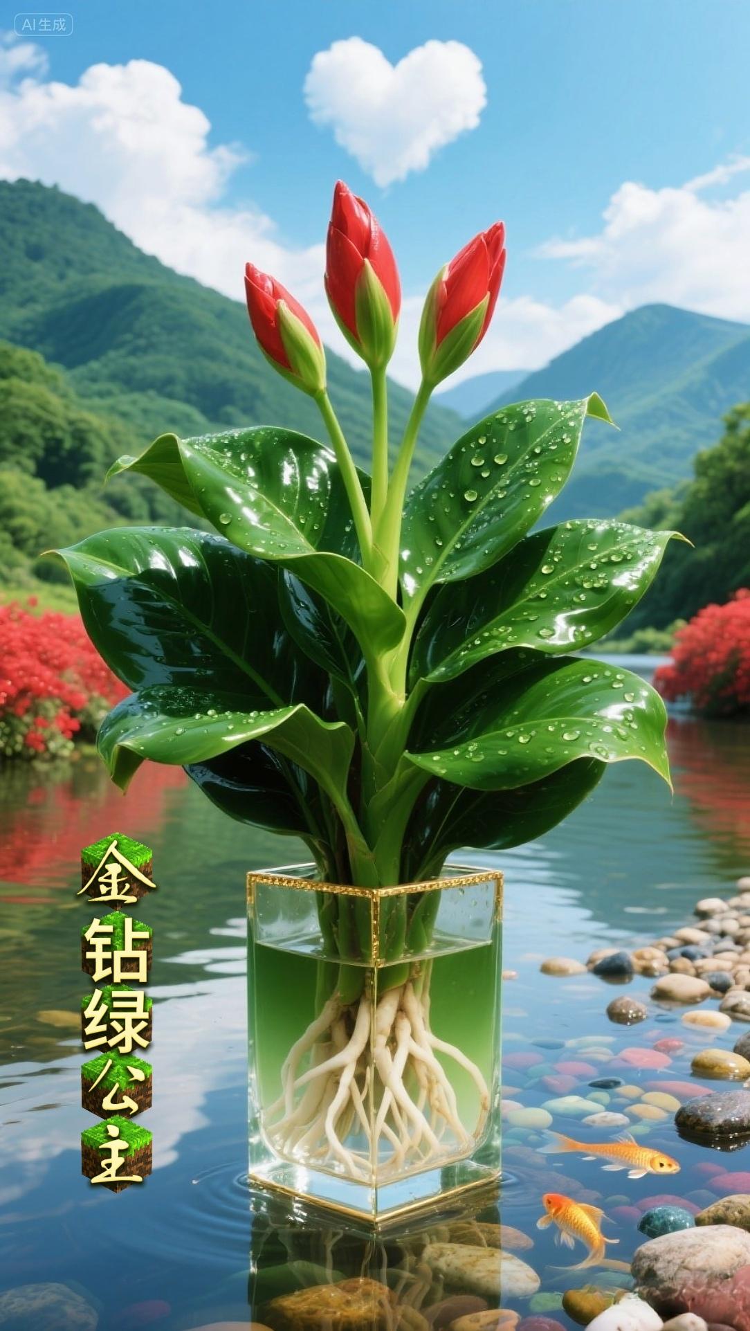 🌱宽大的叶面实则是天然的空气净化工场。每片叶子都在默默转化二氧化碳,释放出带着森林气息的新鲜氧气。尤擅吸收甲醛等有害物质,犹如绿色的肝脏般持续净化着周围环境——金钻绿公主🌹 #金钻绿公主 #室内绿植 #绿植盆栽 #花卉绿植