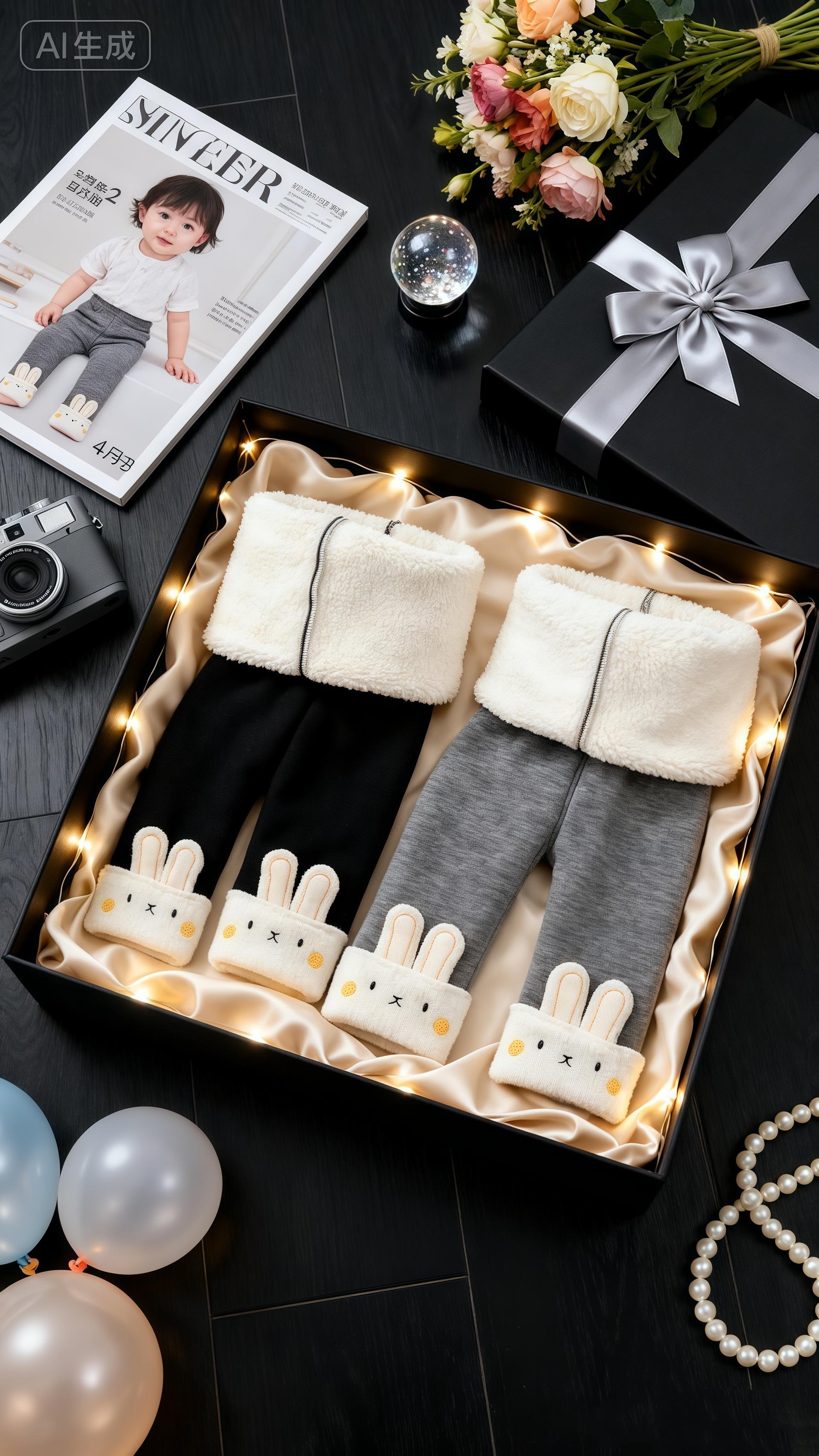 #加绒保暖 #裤子穿搭 #女童裤子 #加绒加厚 #可爱到爆炸💥 @抖音小助手