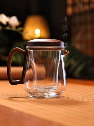 新款加厚玻璃泡茶壶茶水分离壶高档办公室家用泡茶器茶壶泡茶专用#泡茶壶 #茶水分离 #泡茶器 #茶生活 #茶具