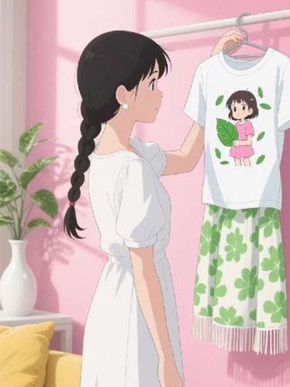 2025新款女童套装防蚊裤两件套夏季薄款舒适宽松百搭#潮流时尚#夏季童装#女童套装