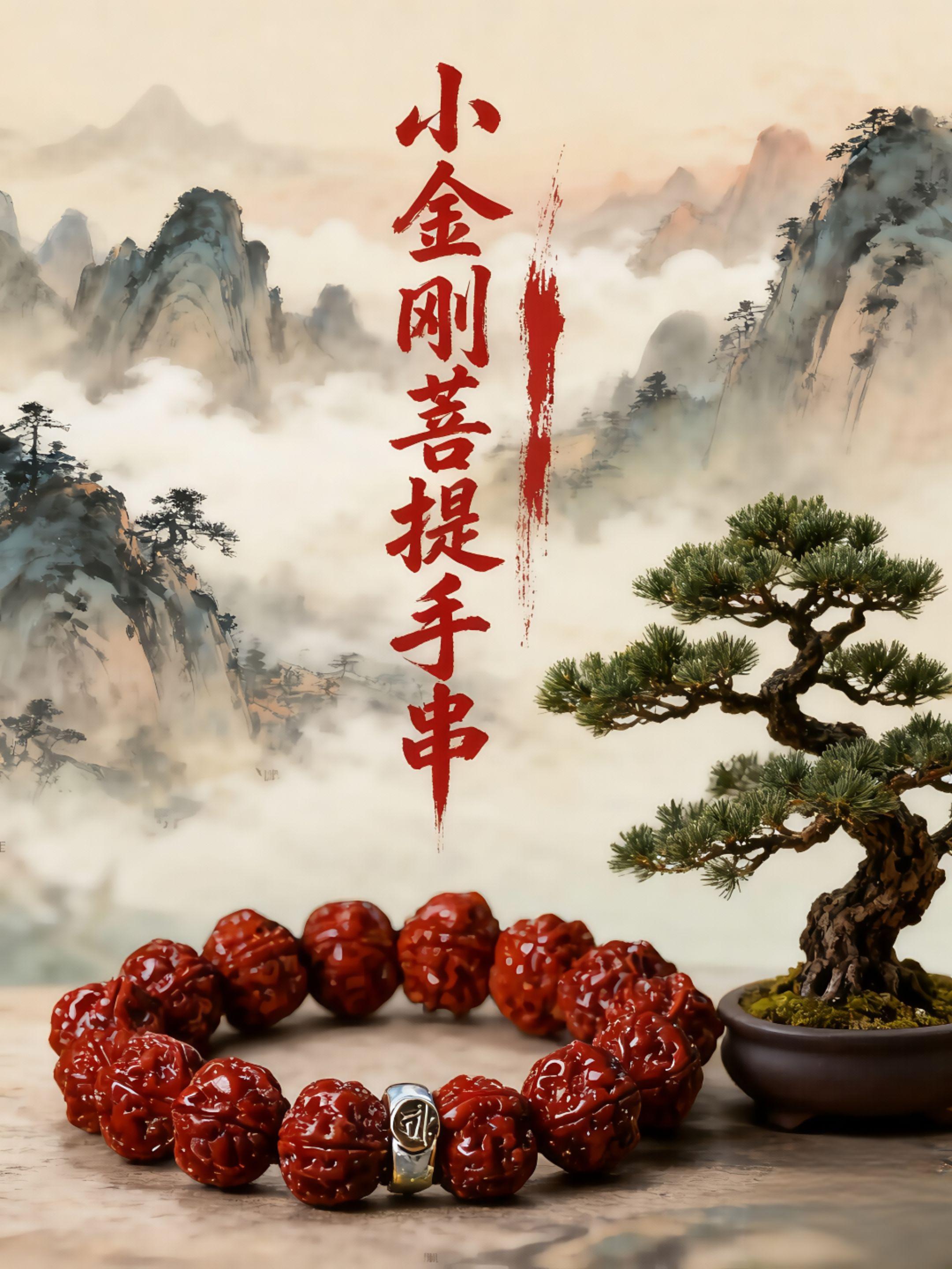 小菩提金刚手串。文玩手串#盘串生活