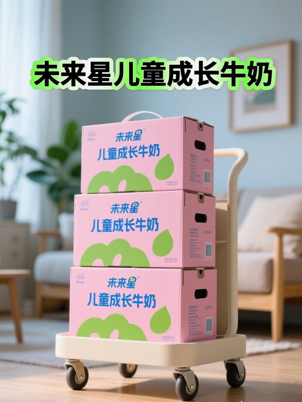 蒙牛未来星成长牛奶饮品来了!专为儿童打造的它,富含多种矿物质,满足孩子成长所需营养,还强化了钙、铁、锌哦!它的草莓味特别诱人,孩子们超爱喝~把它当做早餐,开启活力满满的一天,给孩子贴心呵护,助力他们茁壮成长!快把这份美味又营养的好物带回家吧!#宝宝爱吃 #牛奶#儿童成长牛奶#好喝不贵 #牛奶推荐