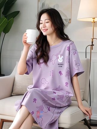 #家居服睡裙#家居服分享 #家居服可外穿款推荐 #面料柔软舒适 #家居服睡衣
