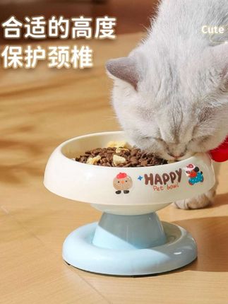 宠物护颈碗,马卡龙真的很好看,便宜又实用#好物推荐🔥 #萌宠好物 #猫咪#方便又实用