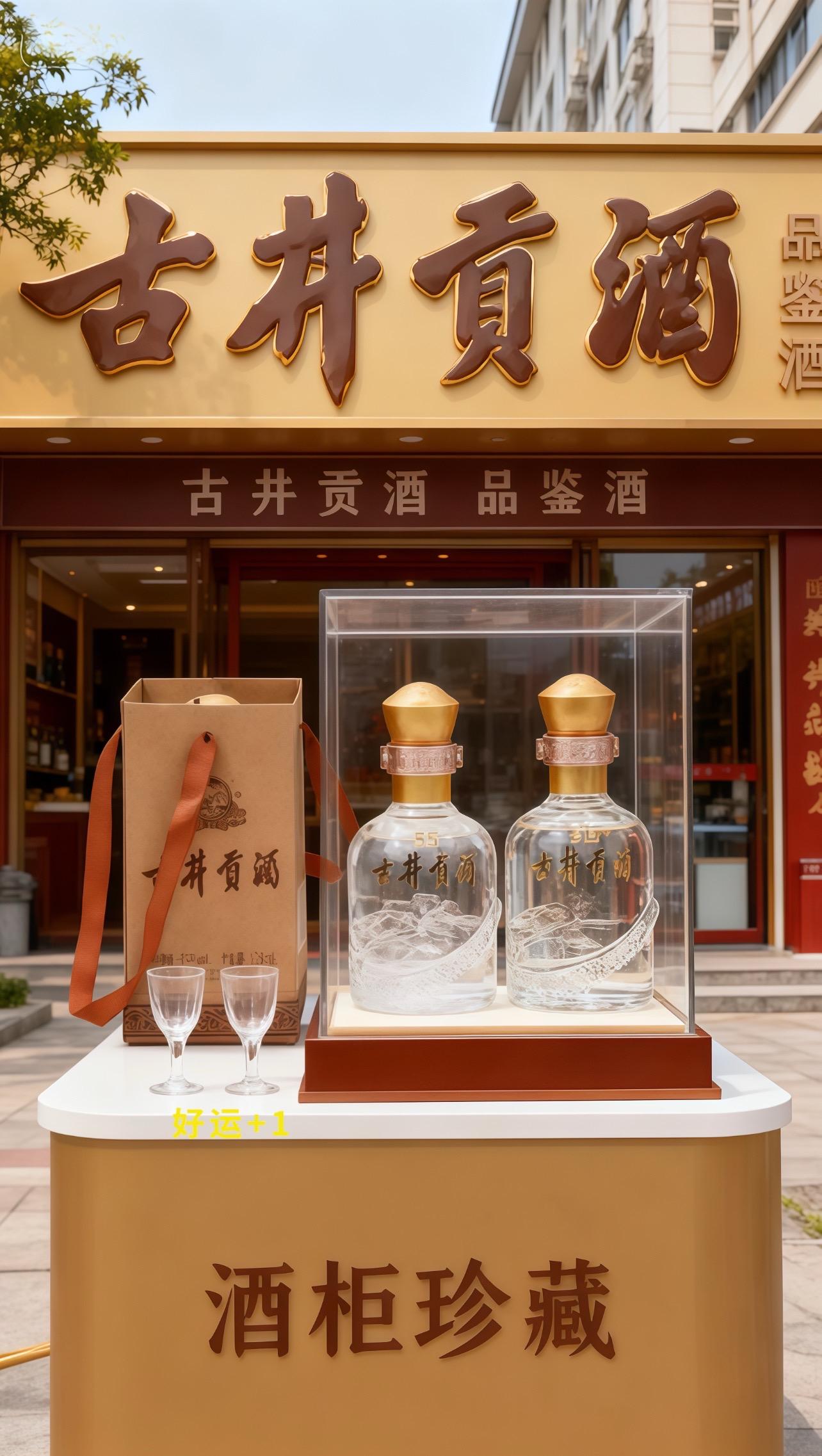 古井贡酒小酒版。小瓶藏真味,55度才是古井贡的精髓!倒酒时窖香、粮香先窜出来,酒液清得像水晶。#古井贡酒 #品鉴酒 #白酒品评 #中秋节 #国庆节