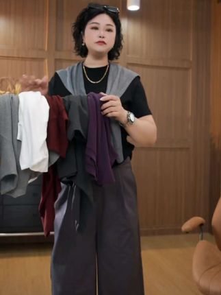 百搭又显瘦短袖!39块9#性价比超高 #面料舒适透气 #微胖女生 #这么穿显瘦20斤 #不挑年龄不挑身材
