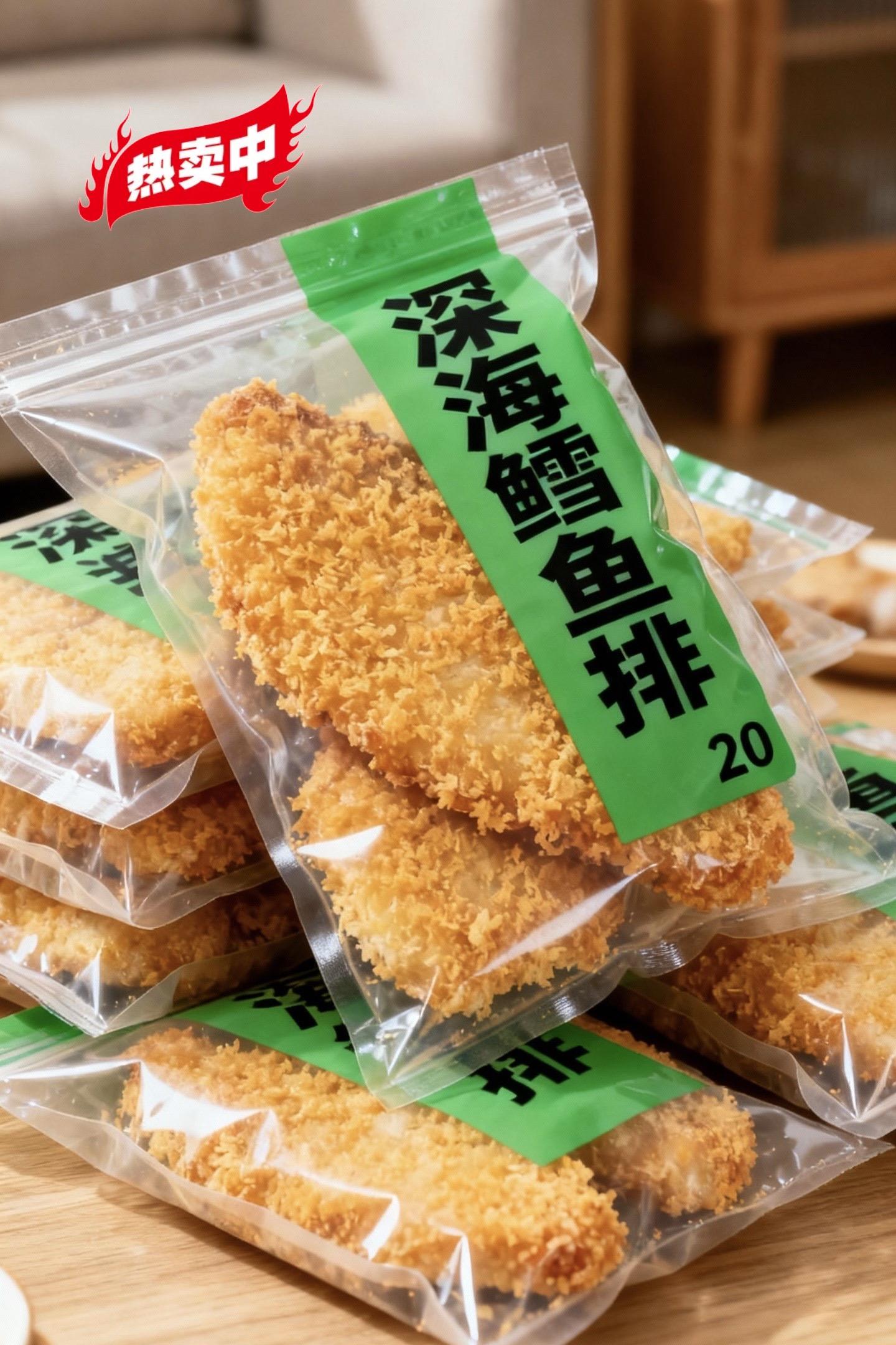 #深海鳕鱼排 #美食推荐 #比炸鸡还香 #吃货必备 比炸鸡还好吃的深海鳕鱼排来啦