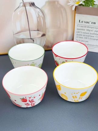 可爱陶瓷釉下彩超好看米饭碗#陶瓷碗 #米饭碗 #陶瓷餐具 #颜值餐具 #超便宜超划算