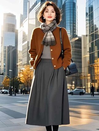 #品质女装 #套装 #套装两件套 #穿搭分享 #时尚穿搭
