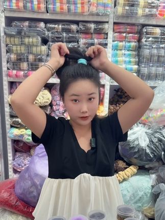 #头饰发饰 #发圈头绳 #发圈 #头绳 #皮筋发圈头绳