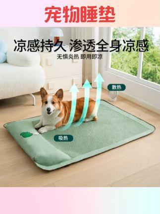 #宠物睡垫 宠物凉席2025夏季新款猫狗四季清凉垫子睡垫通用猫狗垫子冰垫降温#宠物睡垫推荐 #宠物用品 #养宠必备 #好物推荐🔥