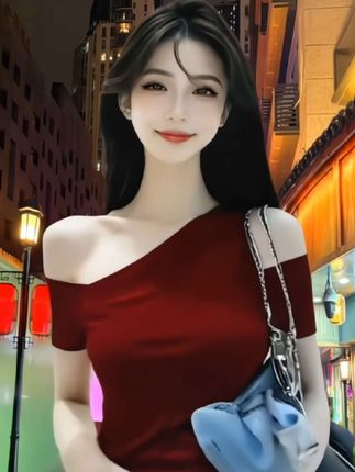 性感设计感斜领上衣#气质穿搭 #辣妹穿搭 #闺蜜穿搭 #约会穿搭 #时髦精的ootd