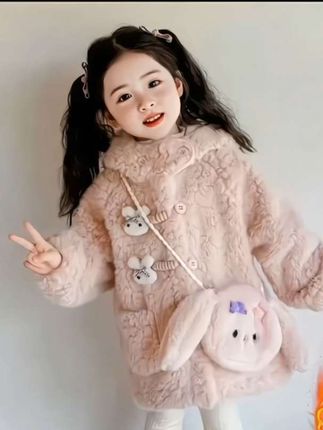 天气渐冷,快给孩子准备一件这样的女童外套吧!这件外套是加绒加厚款的,穿上身非常暖和,而且还是2025年的新款,时尚又洋气哦!#萌娃穿搭 #穿搭 #高品质童装 #甜美穿搭 #潮童必备 @DOU+上热门 @DOU+小助手