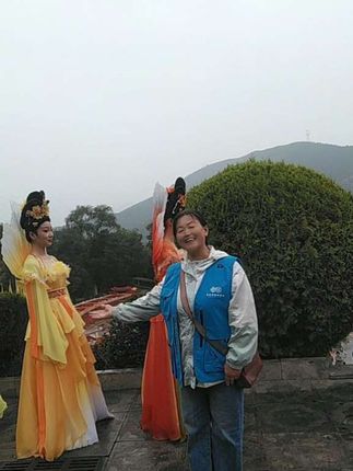 娲皇宫仙女下凡了  #涉县新媒体协会 #来涉县好兆头