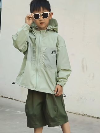 #高品质童装 #潮酷穿搭 #男孩也要有衣品 #防晒防#儿童防晒