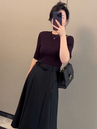 【两件更划算】#打底衫 #五分袖#不挑年龄不挑身材 #面料柔软舒适