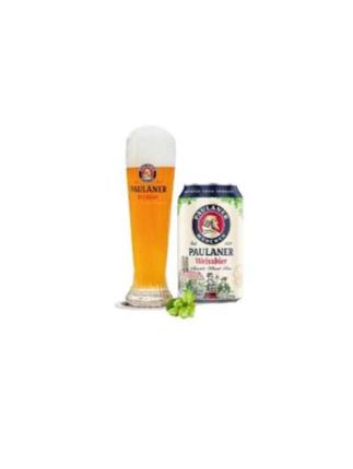 Paulaner330ml听装柏龙啤酒德国原装进口精酿小麦保拉纳啤酒#好酒推荐#纯粮酿造#进口啤酒#好喝不贵 #好酒送到家