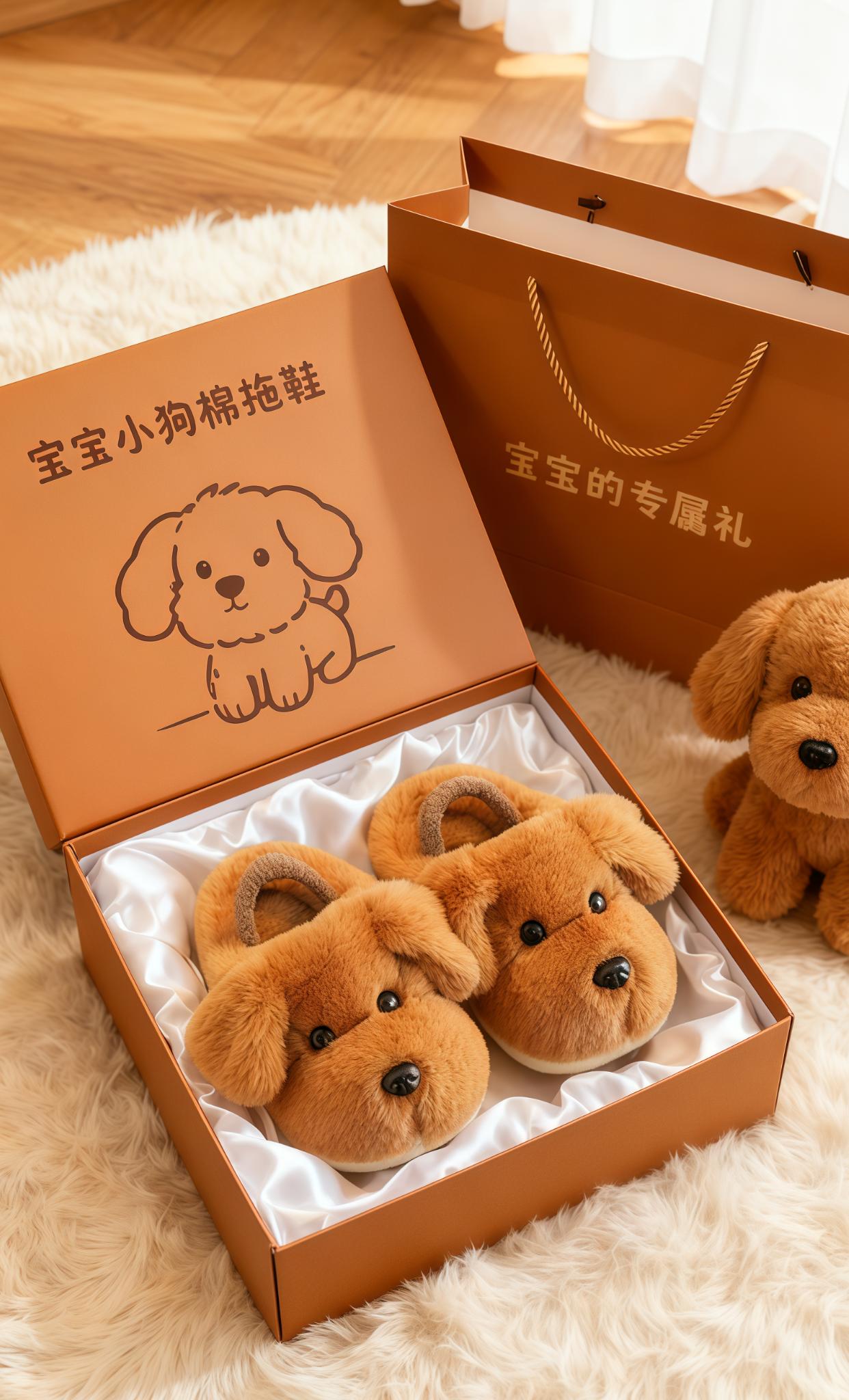 毛绒萌犬,踩住亲子时光的暖。当孩子穿上这双小狗棉拖,每一步都像踩在我的心尖上。那蓬松的绒毛是童真的软,黑亮的眼是好奇的光,就像她扑进我怀里时的温度。礼盒里的萌犬,是她跌跌撞撞成长的陪伴,也是我藏在细节里的牵挂。看她穿着它在地毯上蹦跳,仿佛整个冬天的冷都被这毛绒绒的可爱融化,亲子间的暖意,就这么从脚尖甜到了心头。#儿童棉拖鞋 #棉拖鞋 #超萌 #可爱到爆炸💥 #母婴好物 @抖加🔥上热门🔥dou+🔥热点宝