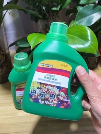#营养液 #养花小知识 #花卉绿植 #植物营养液 #水培植物 这个就是大家都在找的植物浓缩营养液,它里面富含多种植物所需的营养元素,每次给花草浇水的时候,只需加上这么一小瓶盖,就能有效的预防植物黄叶掉叶、不开花以及生长缓慢的问题。