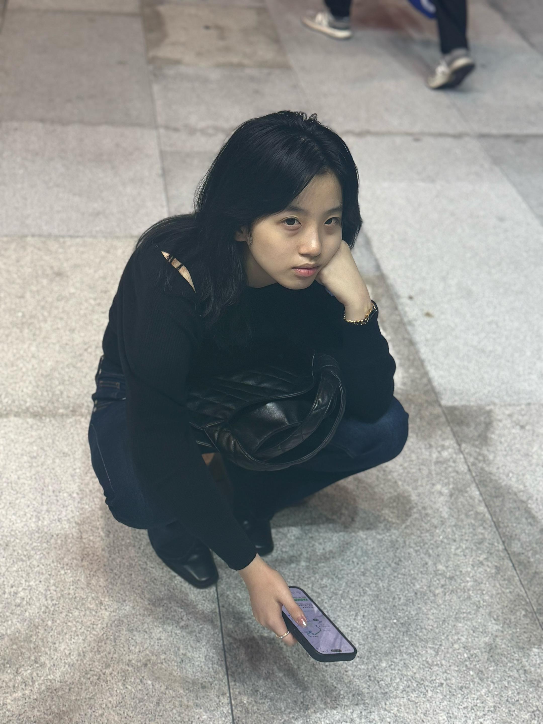 徐涵池同学很敢拍o