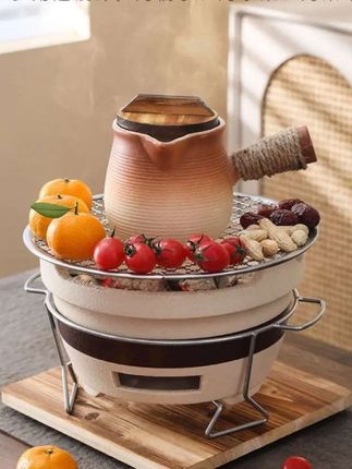 围炉煮茶碳炉#围炉煮茶 #煮茶炉 #罐罐茶 #炭炉 #茶具