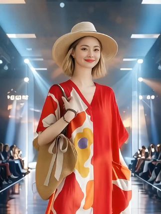 时尚潮流连衣裙#高级感穿搭 #休闲时尚潮流 #沙滩连衣裙 #美出高级感 #