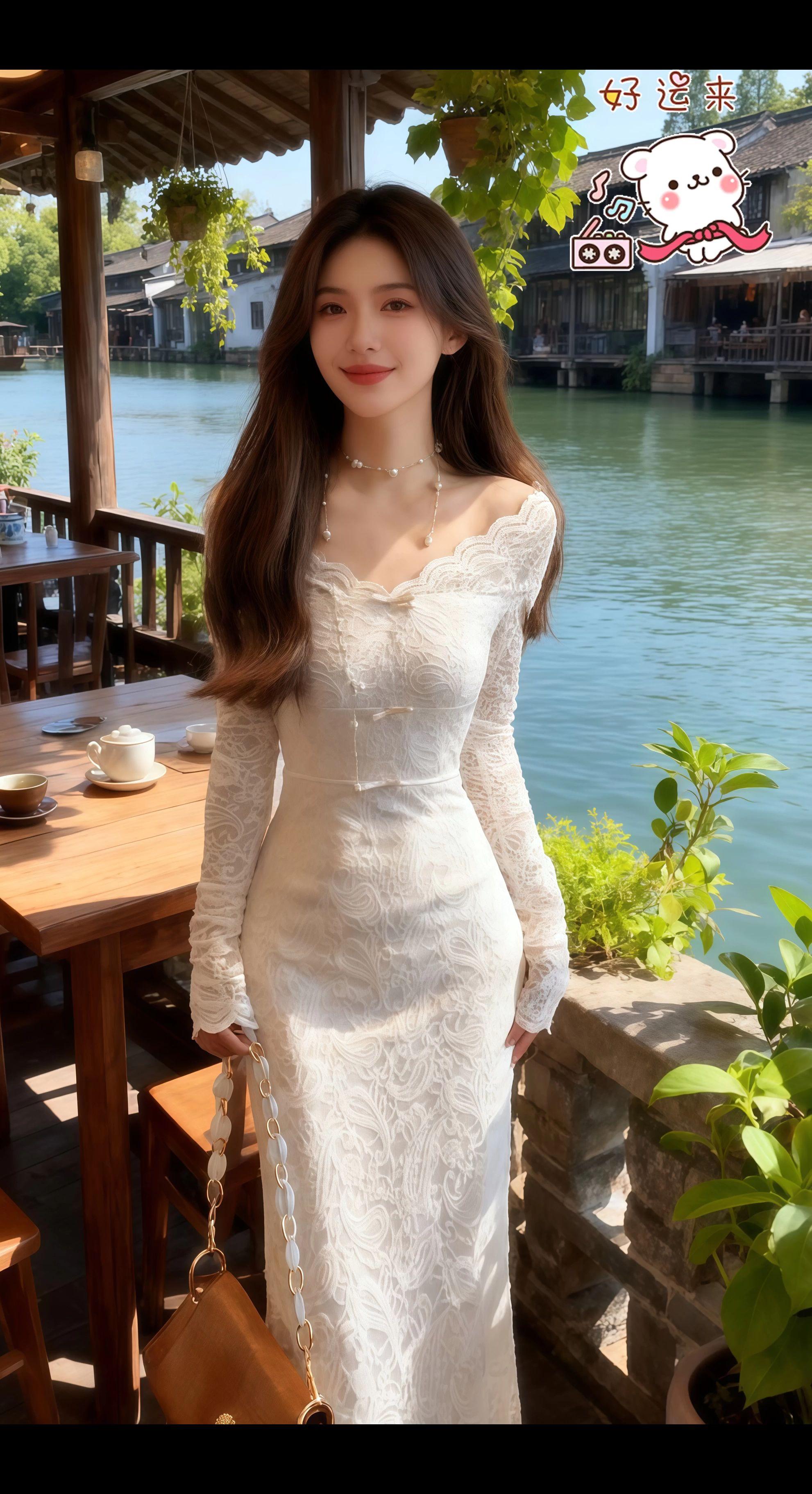媚娘蕾丝裙:两穿设计,蝴蝶结太绝了!姐妹们!「媚娘」蕾丝裙太懂气质了~一字肩/V领两穿,露肩颈超迷人。蕾丝细腻精致,蝴蝶结收腰藏肉显瘦,长裙摆走路带风,约会聚会都出片✨#气质仙女裙穿搭 #高级感穿搭 #秋季不露腿穿搭#森系少女感穿搭#早秋穿搭三分钟出门不是梦@DOU+小助手 @DOU+上热门 @上热门🔥🔥🔥 @抖加🔥上热门🔥dou+🔥热点宝 @上热门话题🔥🔥🔥🔥
