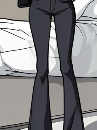 2025新款高腰显瘦微喇叭西装裤女高级感垂感休闲马蹄裤长裤子#显瘦显高显腿长 #高级穿搭#马蹄裤穿搭 #西装裤女