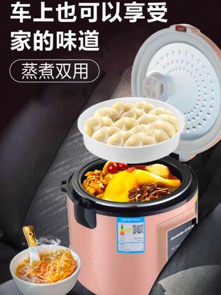 #车载电饭煲 #智能电饭煲 #车家两用电饭煲 #电饭煲 #迷你电饭煲