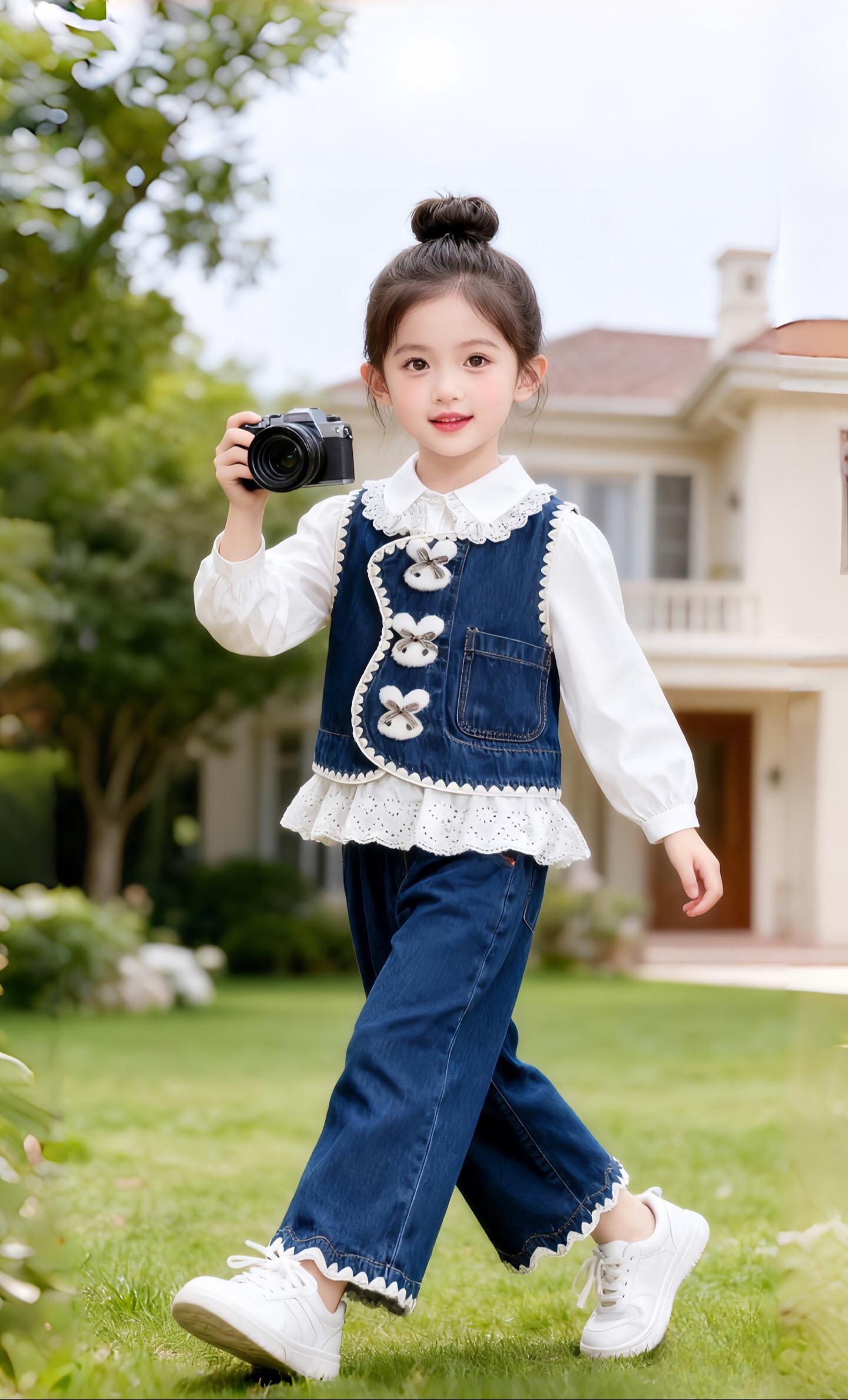 #生女儿就要这样穿 #潮童穿搭 #高品质童装 #童装搭配每日更新 #初秋一周不重样穿搭