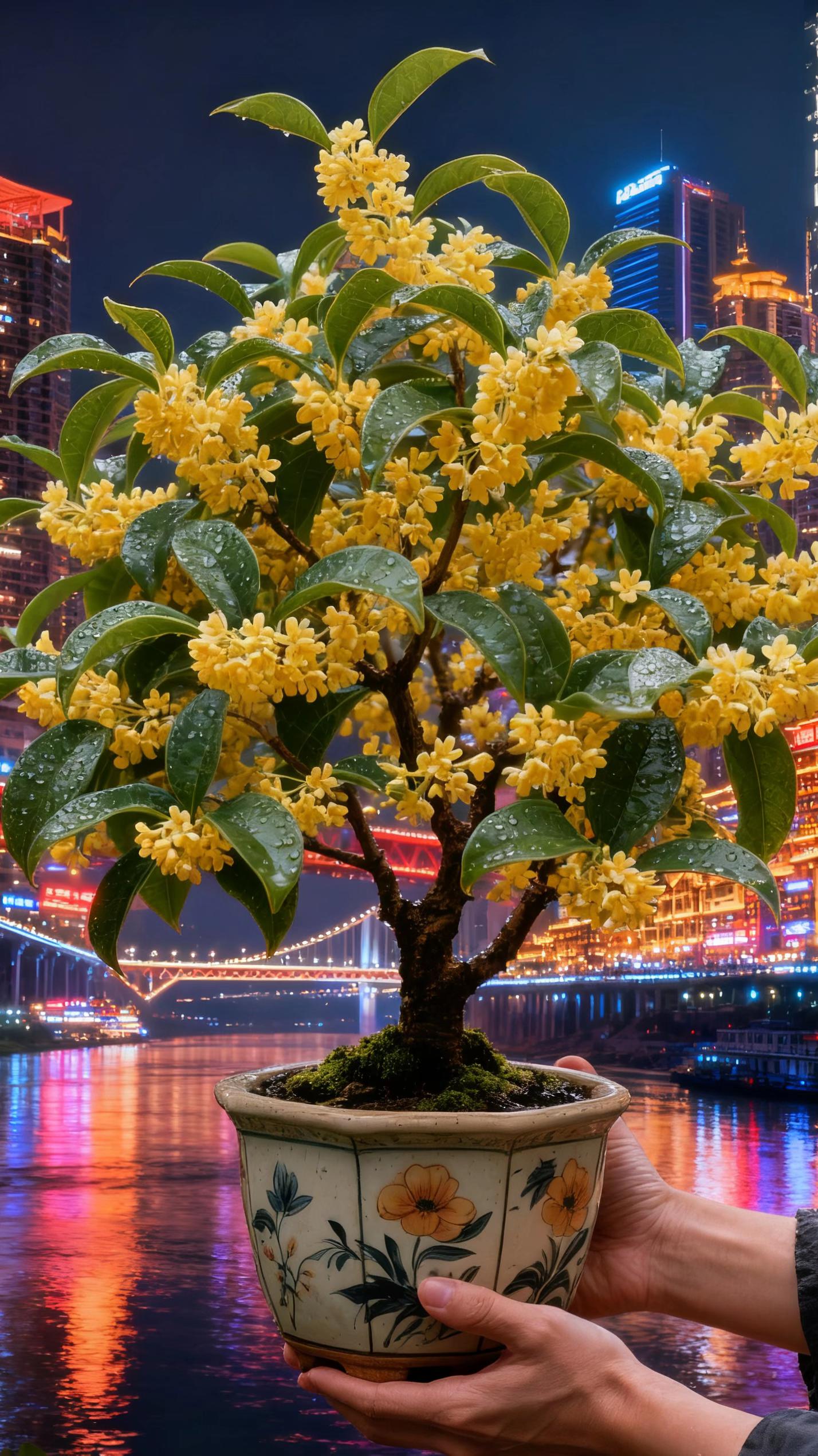 四季桂花:把“桂花香飘”锁进小盆栽 四季桂花,是能捧在手心的芬芳魔法✨ 细枝托着油绿叶片,缀满小巧金蕊,全年花开不断,让家随时飘着清甜桂香。放在客厅,是自然氛围组担当;搁书房,伴你沉浸式阅读;摆卧室,睡前嗅着香,连梦都温柔~ 不用等金秋,日常浇水、给点散光,就能持续赏花闻香。这盆“四季限定”,把江南桂雨的浪漫,种成触手可及的小美好🌼 #四季桂花 #室内绿植 #家居香氛 #养花日常 #治愈小盆栽@抖音🔥上热门