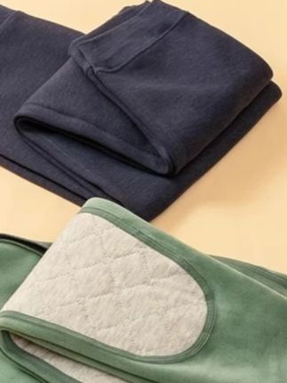 #青少年加厚保暖裤男内穿加绒一体打底秋裤高中学生校服神器棉裤#保暖裤穿搭