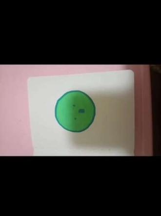 #可爱简笔画 今天画了个小绿豆