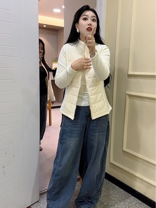 #加棉外套 #大码女装 #冬季外套 #搭配 #加厚外套