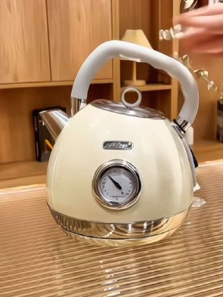 CIDYLO/思迪乐欧式复古电热水壶烧水壶家用304不锈钢开水壶1.8L#水壶 #不锈钢开水壶 #居家好物 #厨房小家电 #好物推荐🔥