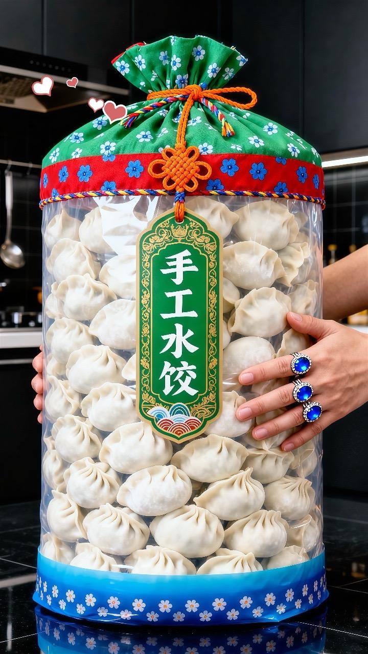 咱家手工水饺,藏着家的味道。精选新鲜食材,鲜肉搭配翠绿蔬菜,纯手工擀皮、包制,褶褶用心。下锅煮熟,饺皮软糯,馅料鲜香四溢,一口咬下,满满的幸福在舌尖绽放,每一口都是对传统美味的眷恋。#饺子#手工饺子#水饺#妈呀太香了#煎饺