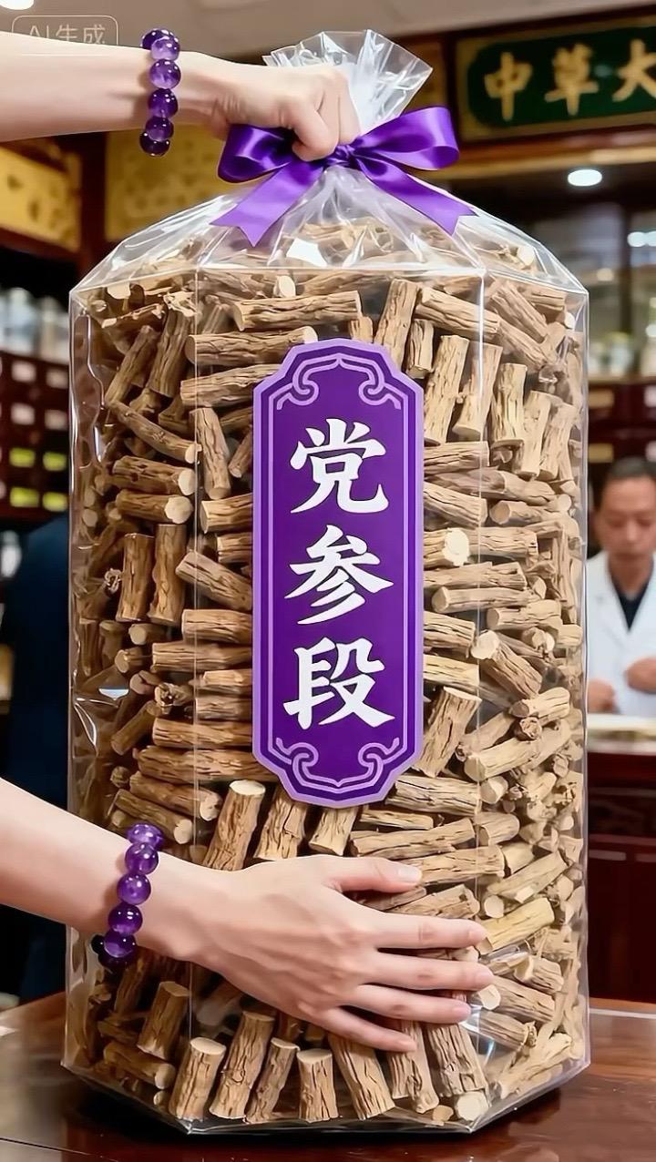甘肃岷县党参,条条粗壮紧实,切口纹路清晰。泡着喝带点淡淡的甘香,嚼着有韧劲,煮进汤里滋味更足。产地直采的干货,看着就实在。不管炖肉还是泡水,都合适。 #岷县好食材 #家常滋补味 #产地直供党参