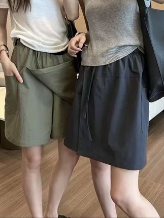 羽鑫曼尔设计感大码防晒短款工装裙裤女夏薄款美式显瘦半身裙裤#夏季新款 #设计感穿搭 #面料柔软舒适 #仙女必备 #时尚穿搭 @DOU+小助手 @DOU+上热门 @DOU+好生意 @抖音小助手