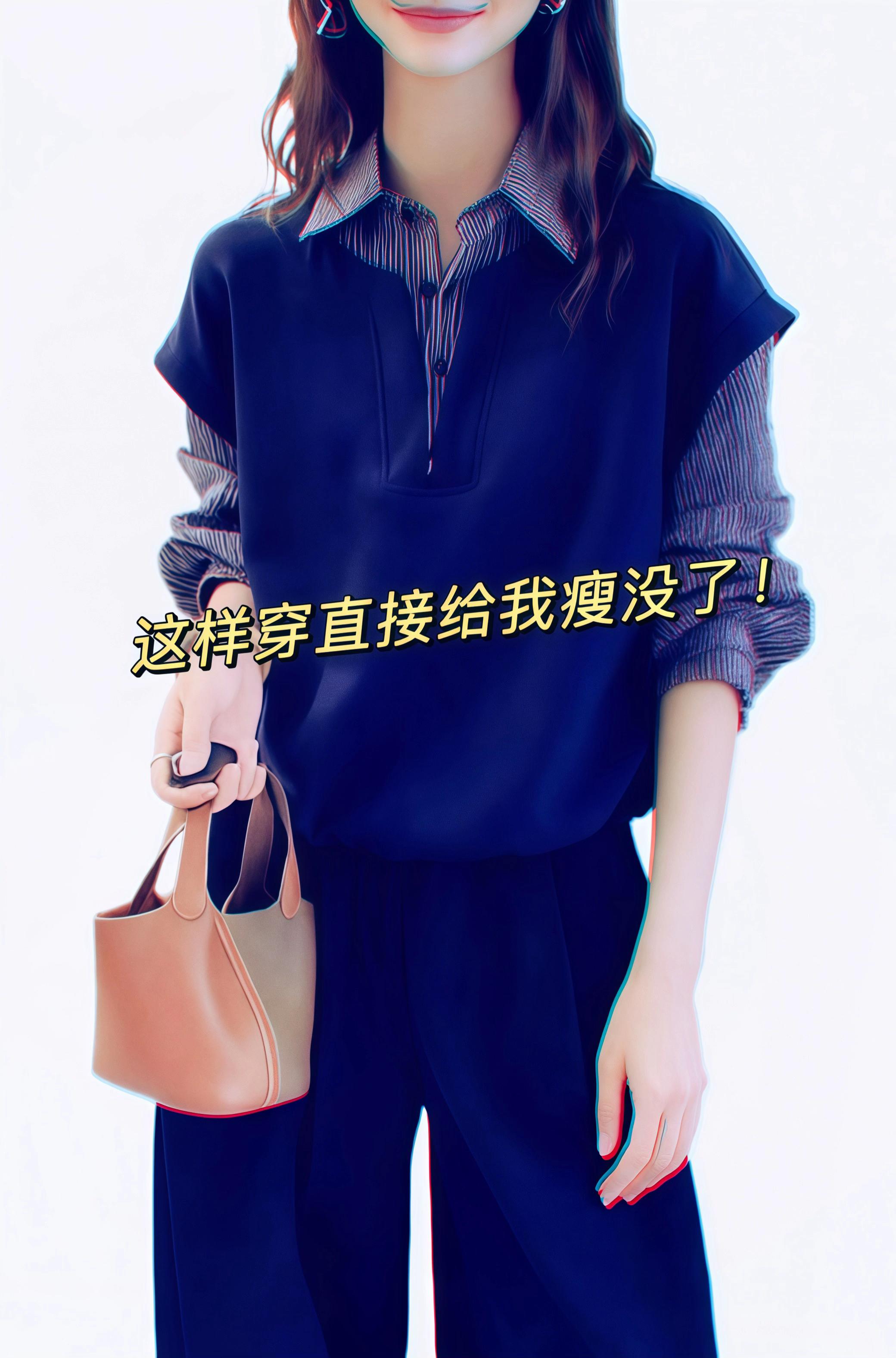 #大码女装 #遮肉显瘦穿搭 #早秋穿搭三分钟出门不是梦 #谁穿谁好看 #秋季微胖穿搭测评